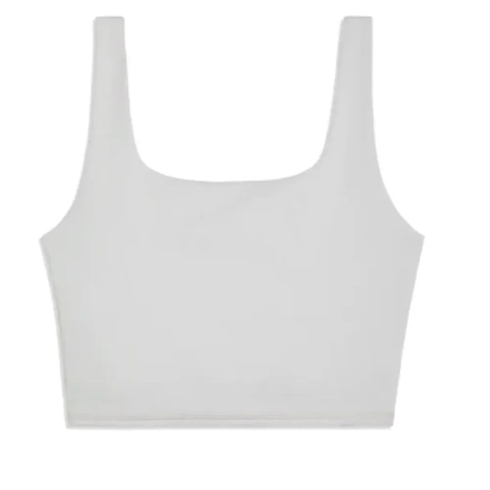 WeWoreWhat STRAIGHT NECK CROP TOP